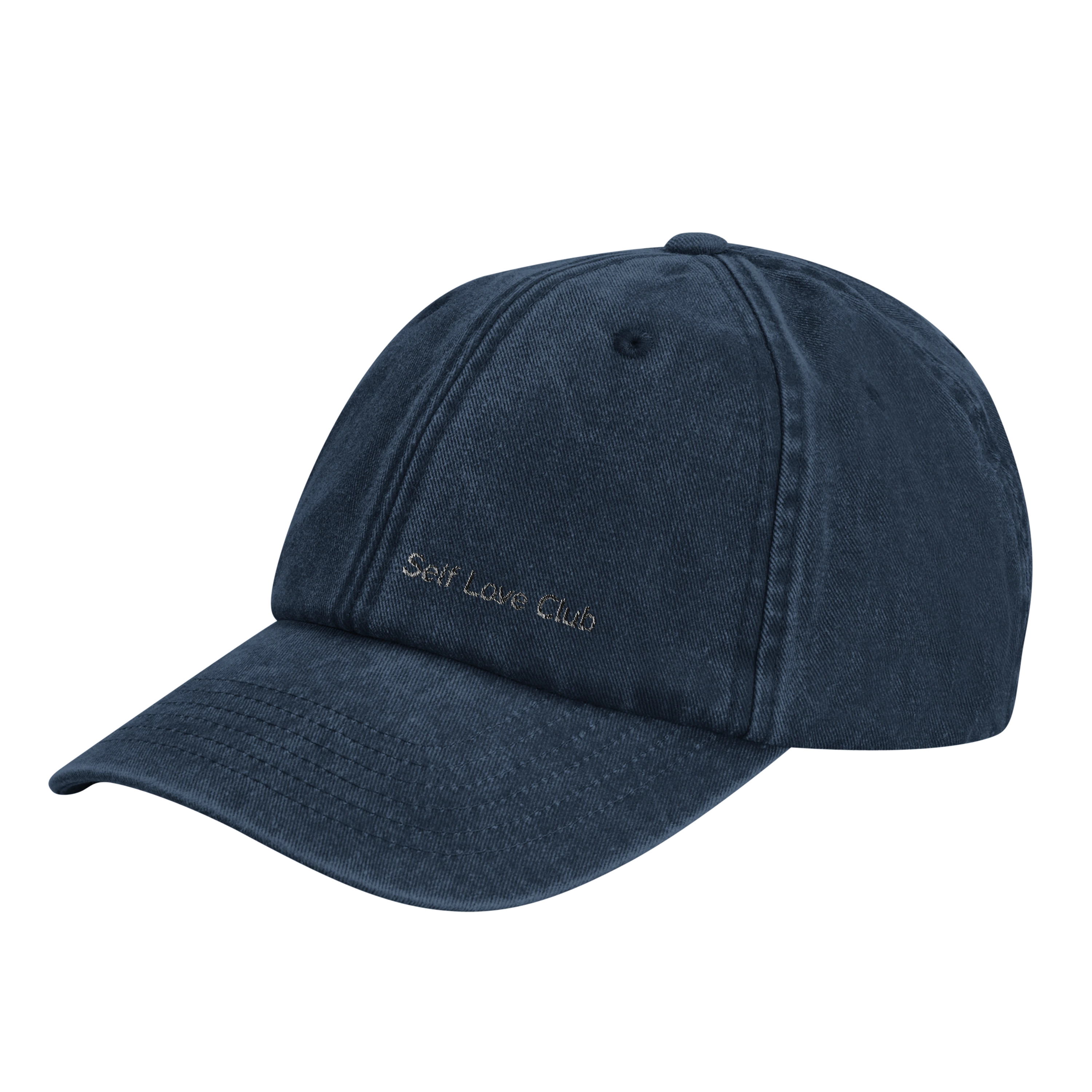 Self.Love.Club // Stick Front // Vintage Cotton Dad Hat | Beechfield B655