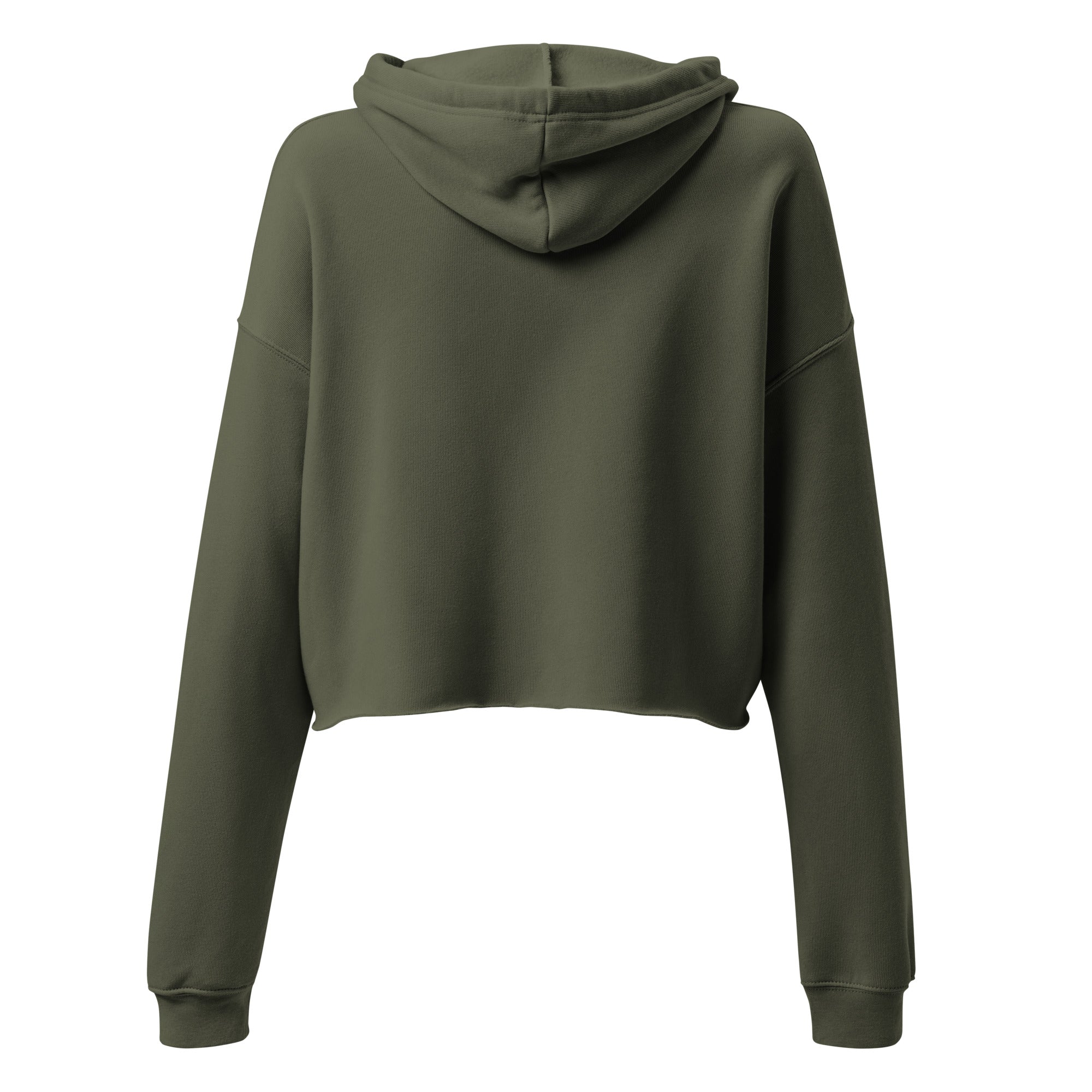 Never.be.this.young // Unisex Cropped-Hoodie // Print (Front)