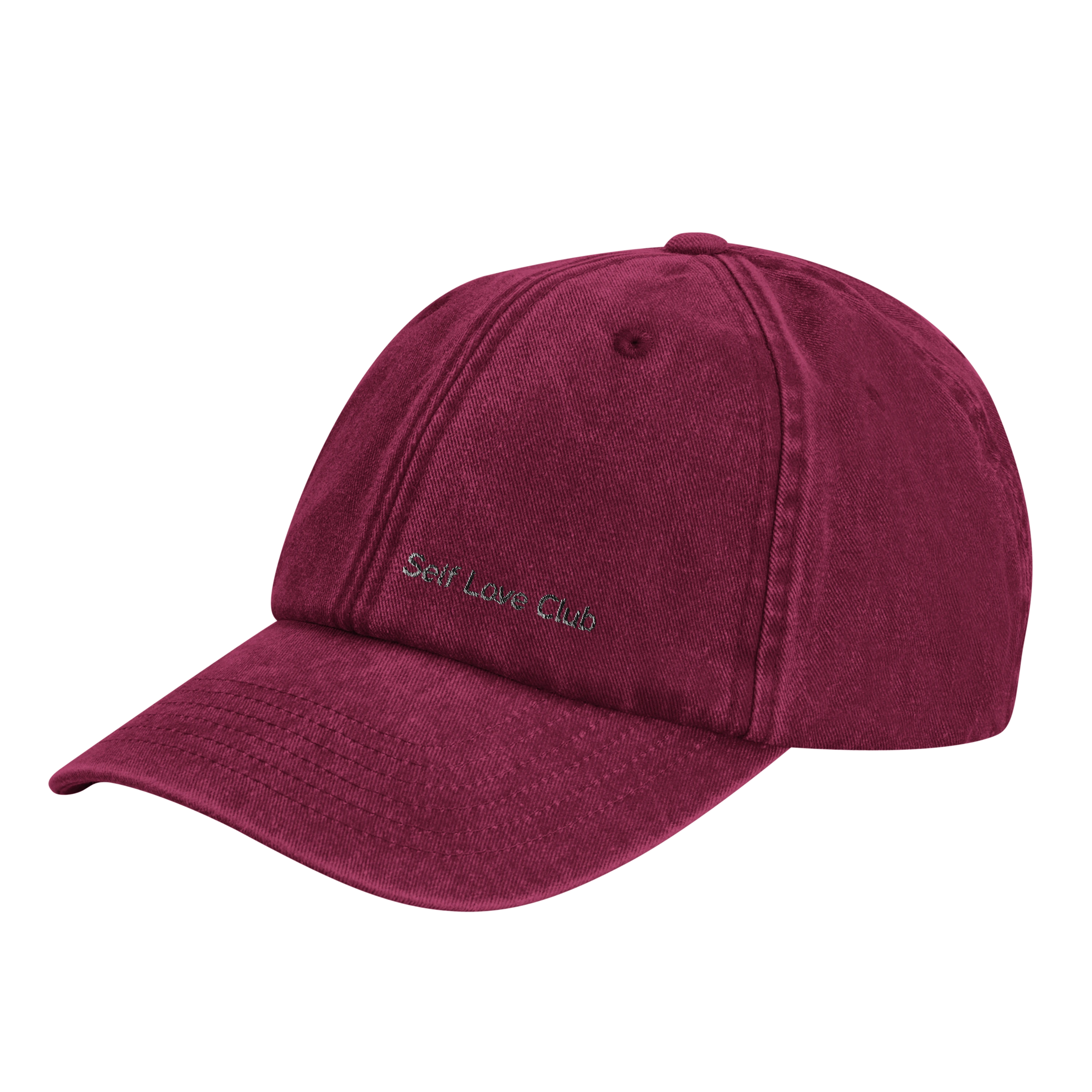 Self.Love.Club // Stick Front // Vintage Cotton Dad Hat | Beechfield B655