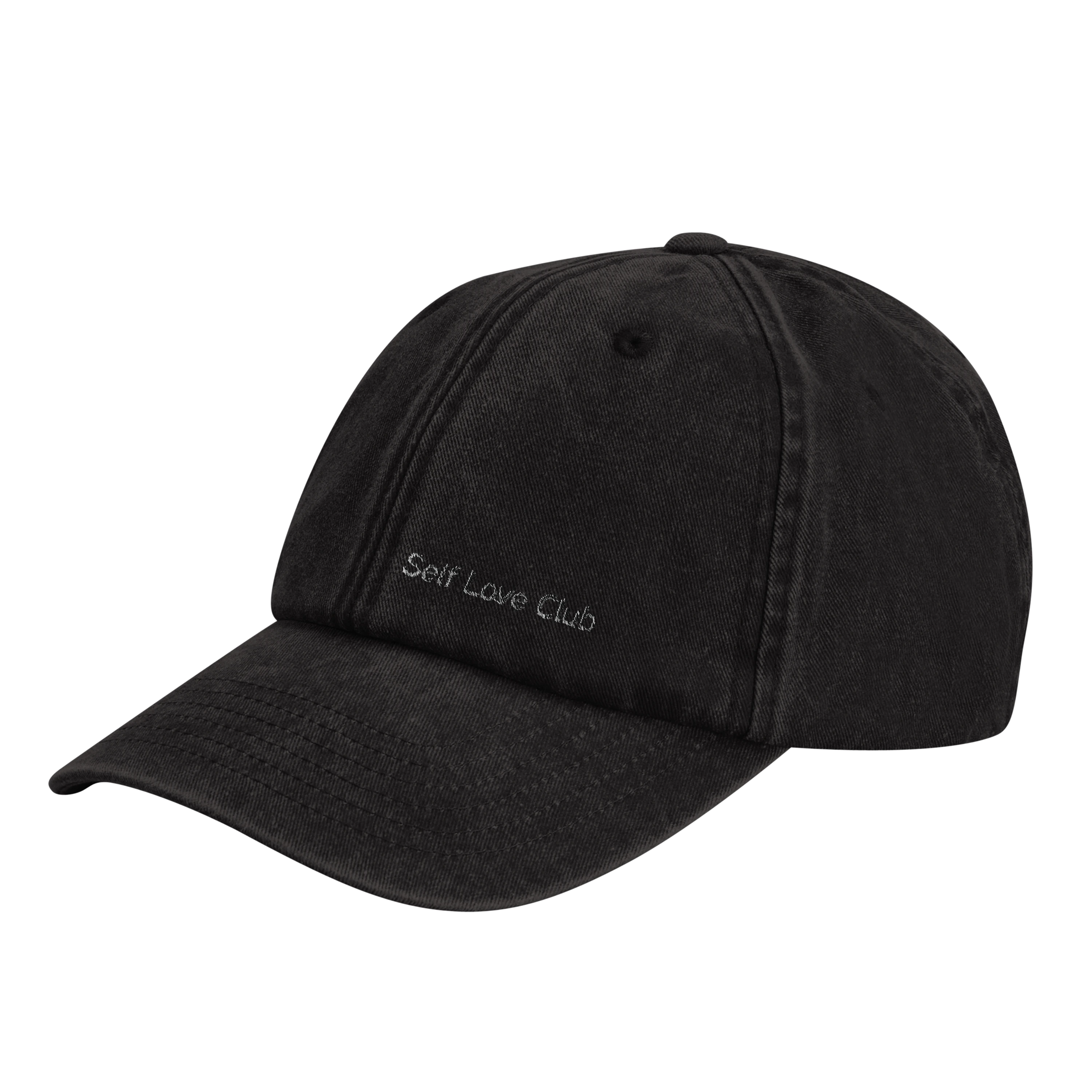 Self.Love.Club // Stick Front // Vintage Cotton Dad Hat | Beechfield B655