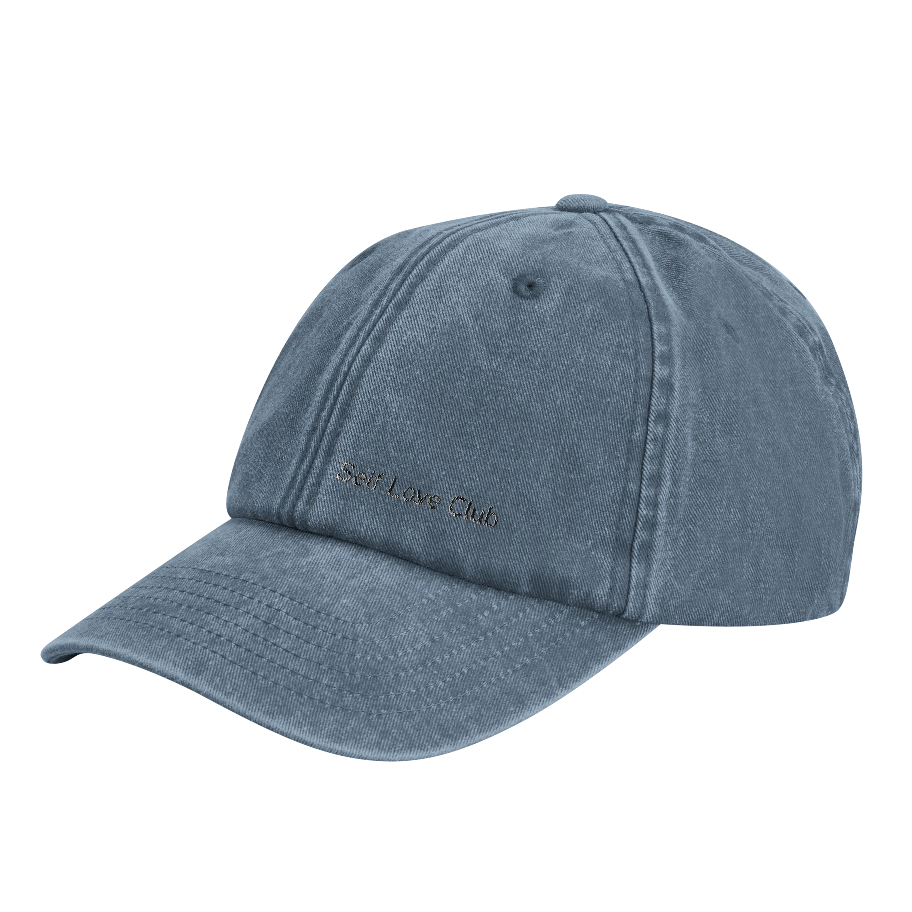 Self.Love.Club // Stick Front // Vintage Cotton Dad Hat | Beechfield B655