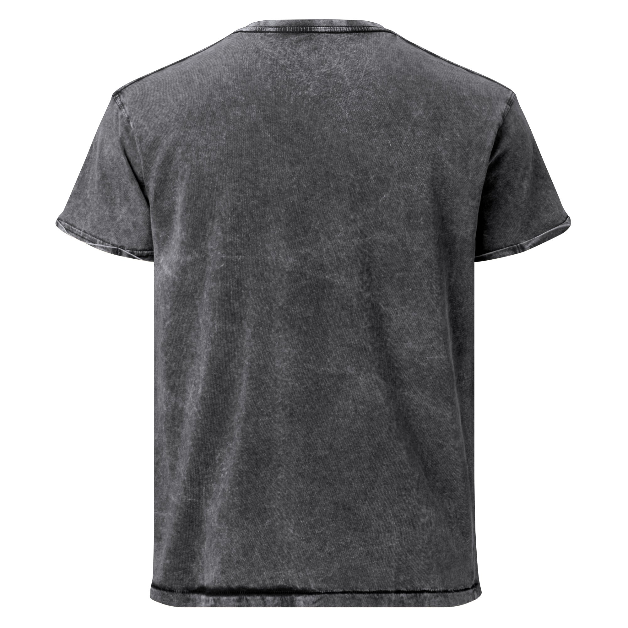 Friendly.reminder // Unisex Denim-T-Shirt // Stick (Front)